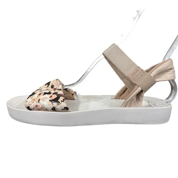 Clarks Seanna Sun Sport Sandal Leather Women's Size 11 EU 42.5 Comfort Slip On - Picture 8 of 11